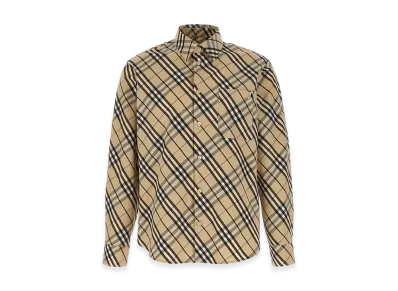 Burberry Check Shirt "Beige"