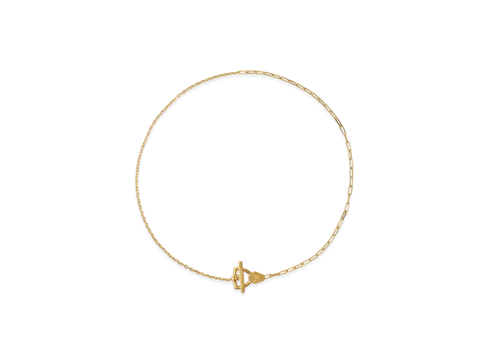 Burberry Shield Necklace "Gold"