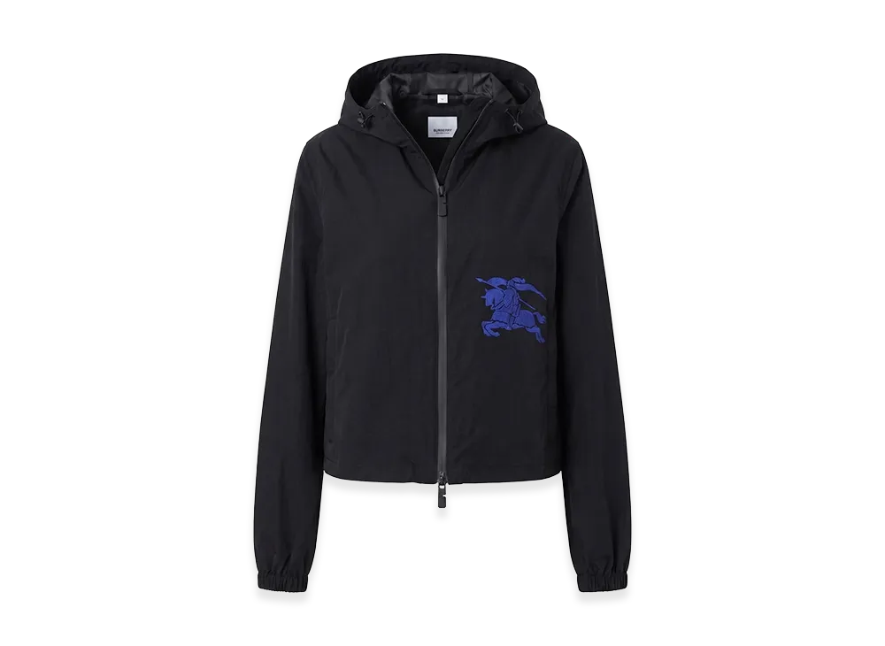 Burberry Women's Nylon Hooded Jacket "Black"