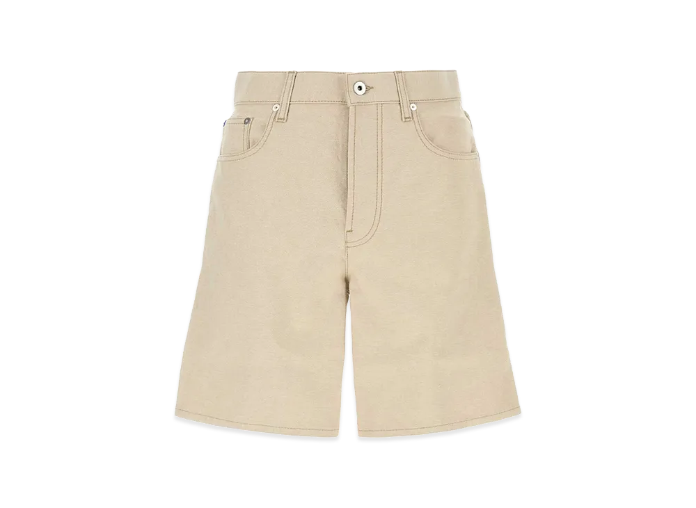 Burberry Sand Cotton Bermuda Shorts "Beige"
