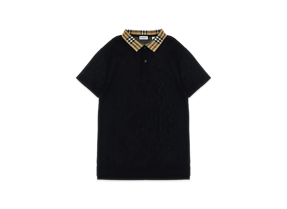 Burberry Kids Johane Polo Shirt "Black"