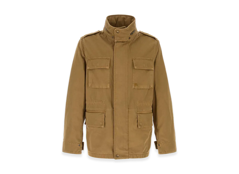 Burberry Cotton Jacket "Beige/Camel"