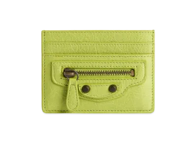 BALENCIAGA Le City Card Holder "Pistachio"