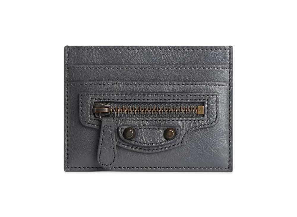 BALENCIAGA Le City Card Holder "Volcanic Rock"