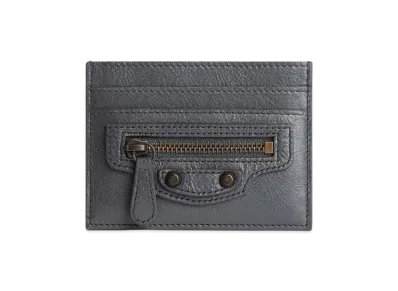 BALENCIAGA Le City Card Holder "Volcanic Rock"