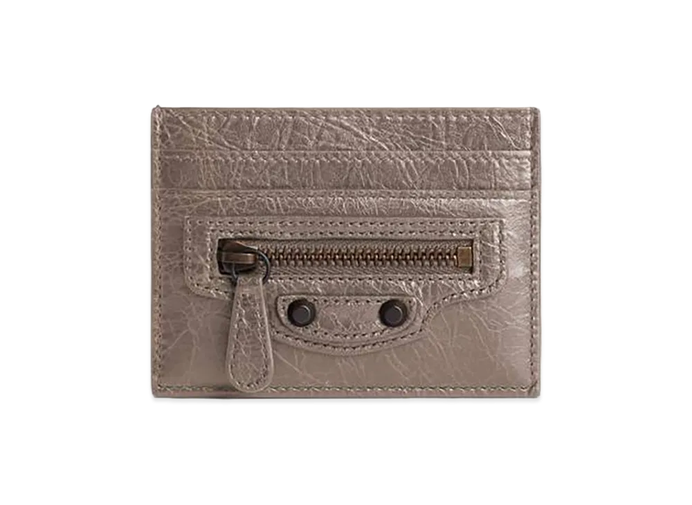 BALENCIAGA Women's Le City Card Holder "Dark Noir"