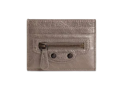 BALENCIAGA Women's Le City Card Holder "Dark Noir"
