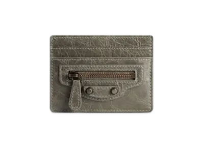 BALENCIAGA Le City Card Holder "Olive"