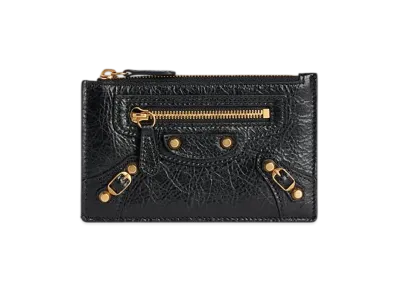 BALENCIAGA Le City Long Coin & Card Holder "Black"