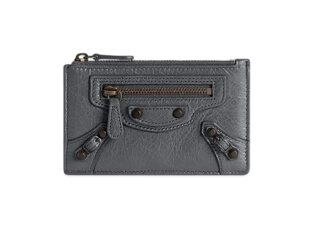 BALENCIAGA Le City Long Coin & Card Holder "Volcanic Rock"