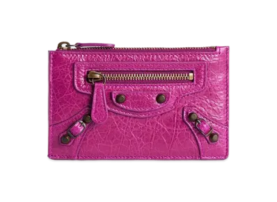 BALENCIAGA Women's Le City Long Coin & Card Holder "Azalee"
