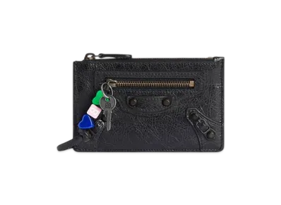 BALENCIAGA Le City Long Coin & Card Holder "Black"
