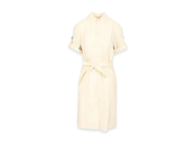 Burberry Women's Silk Blend Shirt Dress "White"