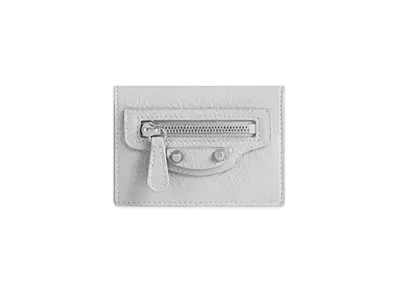 BALENCIAGA Le City Mini Wallet "Light Grey"