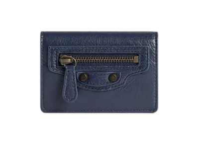 BALENCIAGA Le City Mini Wallet "Dark Marais"