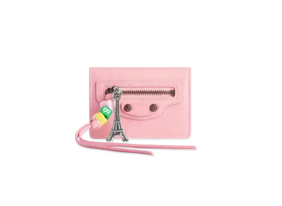 BALENCIAGA Le City Mini Wallet "Pink"
