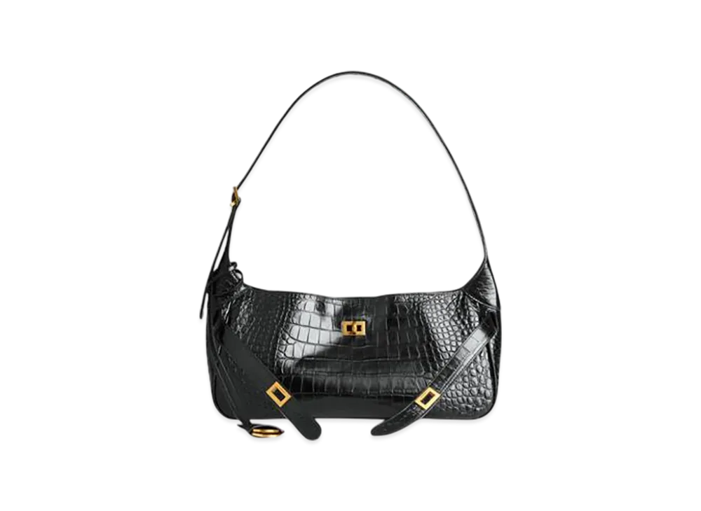 BALENCIAGA Bel Air Shoulder Bag Small "Black"