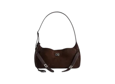 BALENCIAGA Bel Air Shoulder Bag Small "Brown"