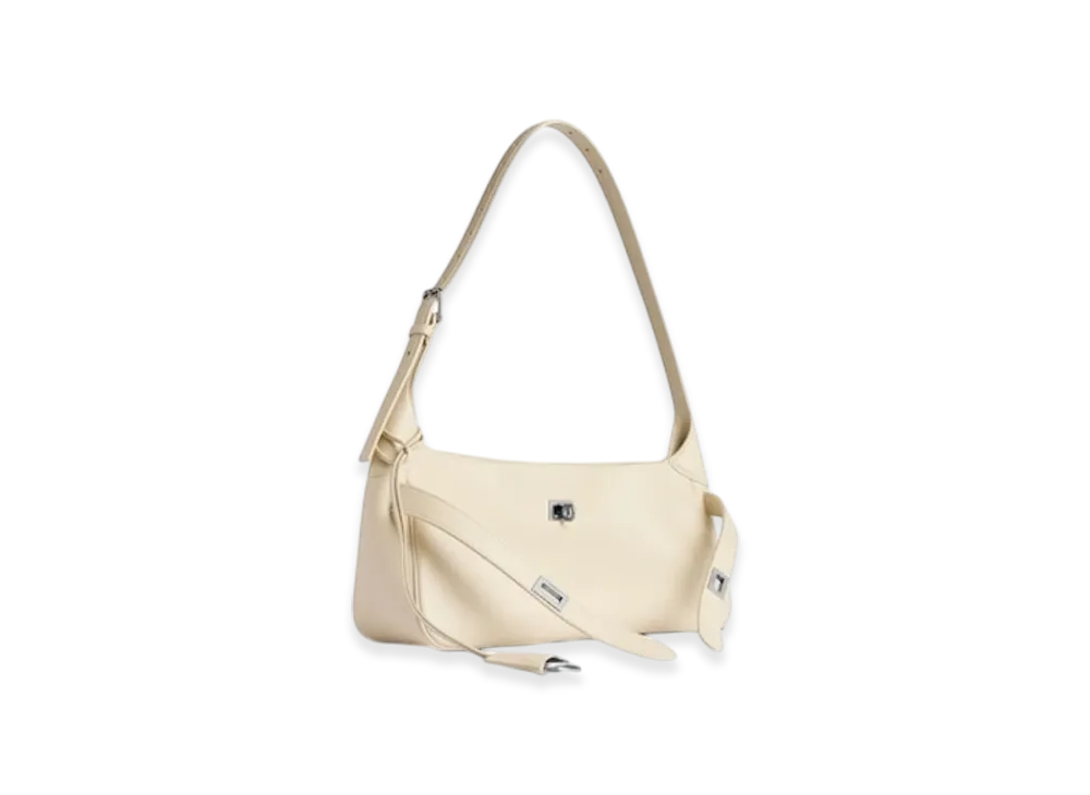 BALENCIAGA Bel Air Shoulder Bag Small "Cream"