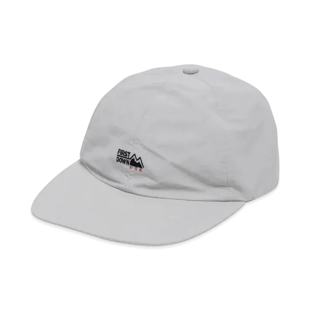 FIRST DOWN Cap Taslan Nylon "Grey"