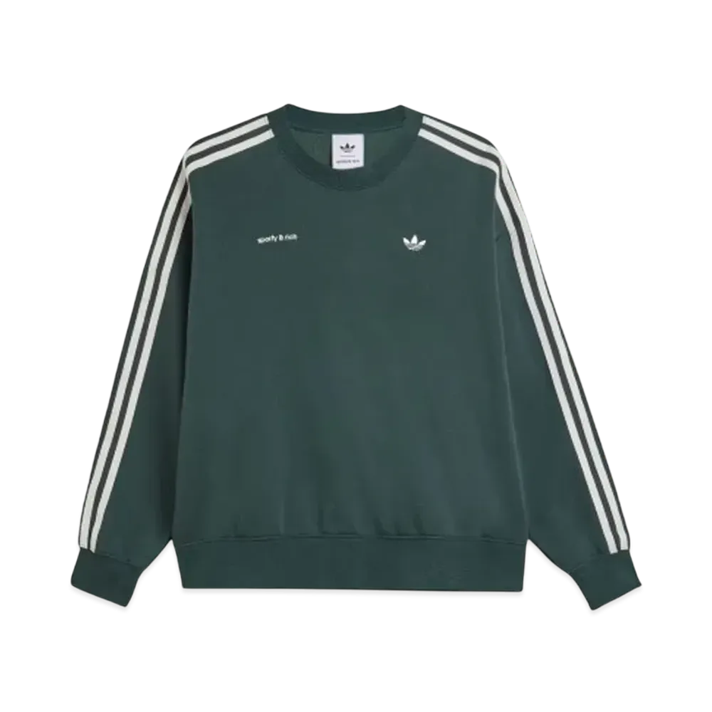 adidas x Sporty & Rich Sweatshirt "Shadow Green"