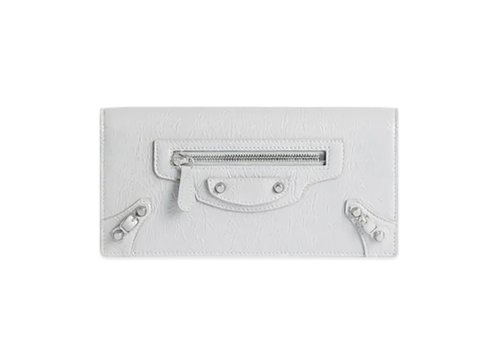 BALENCIAGA Le City Money Long Wallet "Light Grey"