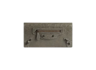 BALENCIAGA Le City Money Long Wallet "Olive"