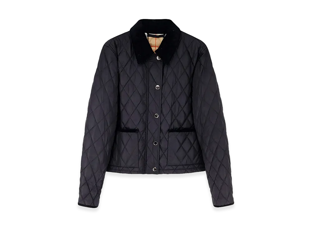 Burberry Women's Cropped Jacket "Black"