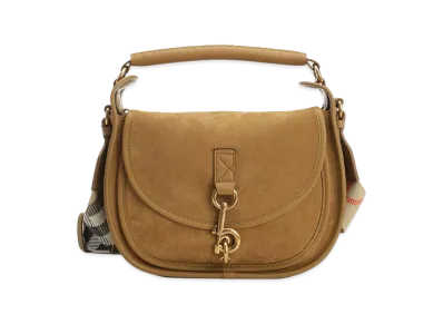 Burberry Women's Messenger B Clip Small Bag "Brown"