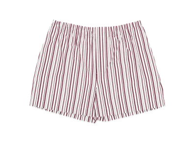 GUCCI Embroidered Cotton Bermuda Shorts "White"