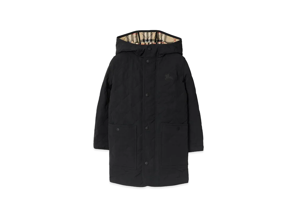Burberry Kids Harrison Coat "Black"