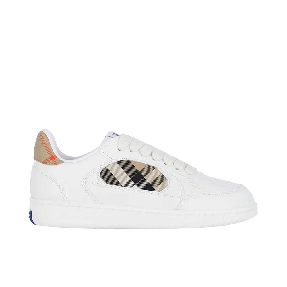 Burberry Women's Leather Terrace Sneakers "White"