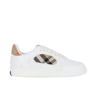 Burberry Women's Leather Terrace Sneakers "White"