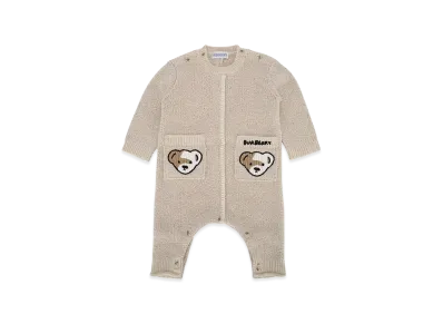 Burberry Kids N4 Bear Knit Dress "Beige"