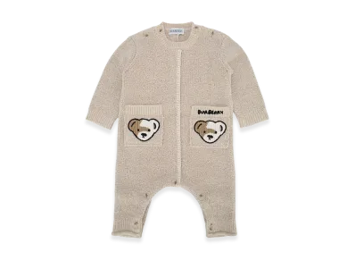Burberry Kids N4 Bear Knit Onesie "Palestone"
