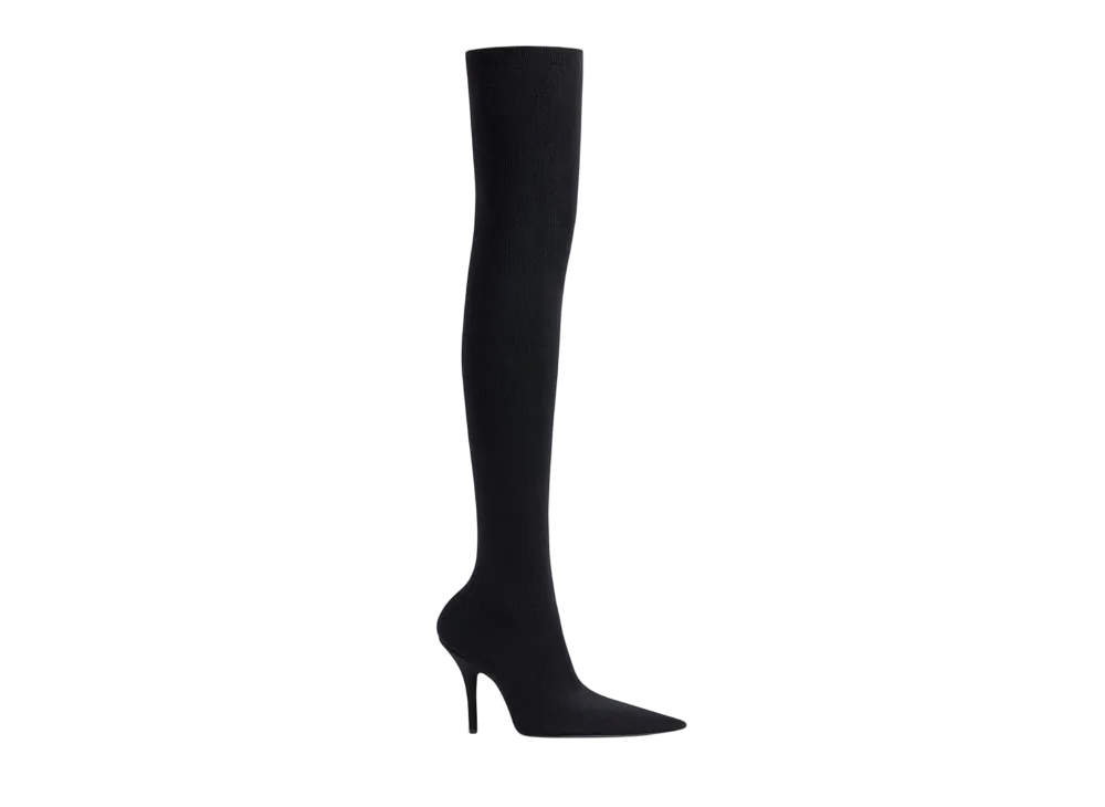 BALENCIAGA Women's Avenue 110mm Boot "Black"