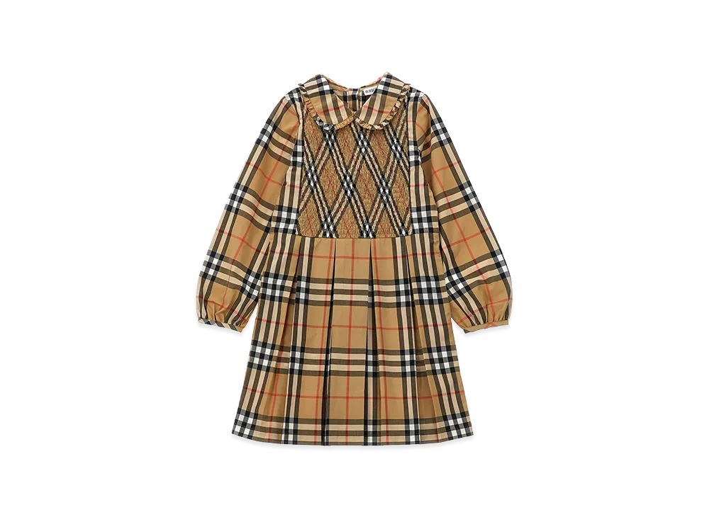Burberry Kids Ida Dress "Beige"