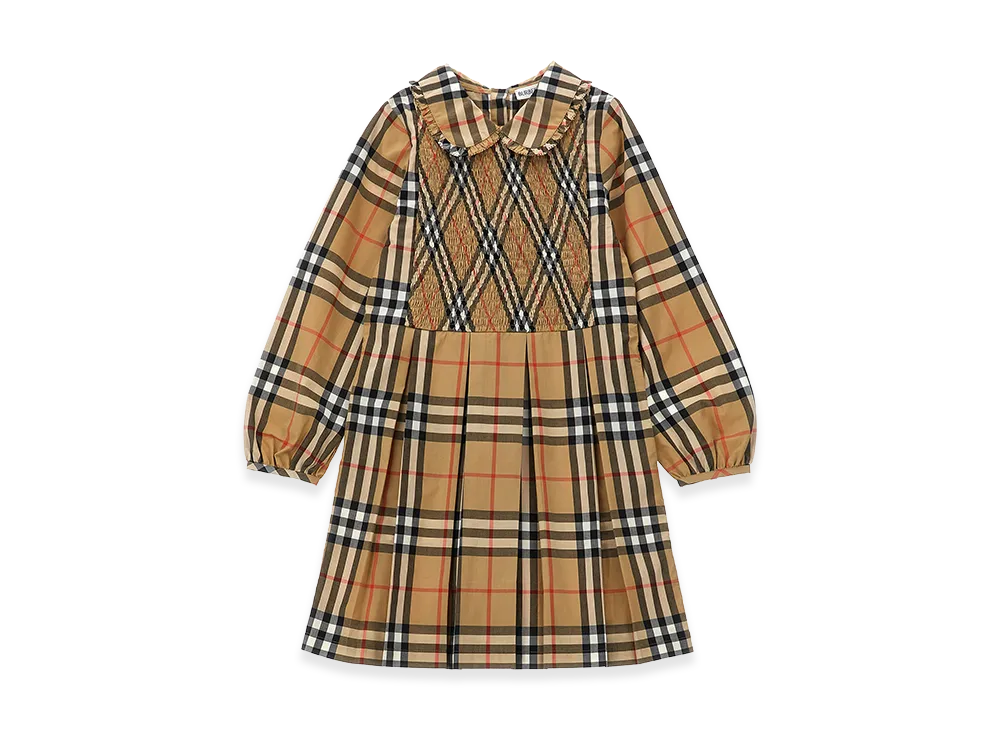 Burberry Kids ida Dress "Beige"