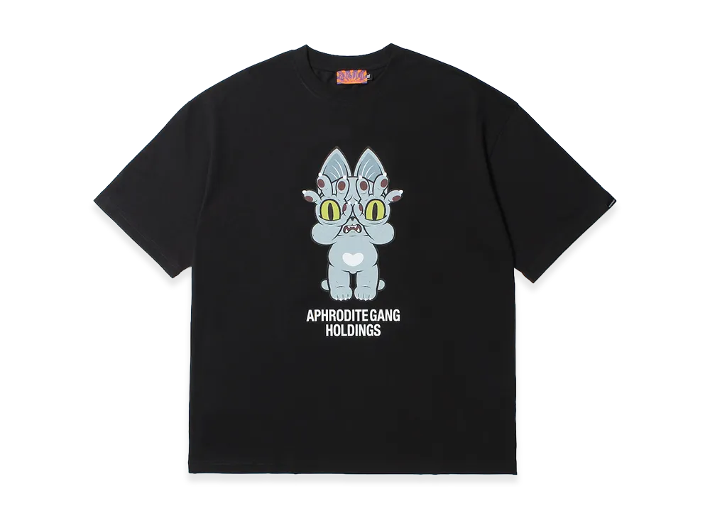 APHRODITEGANG x BUDSPOOL x GRAPE BRAIN S/S Tee (Type-1) "Black"