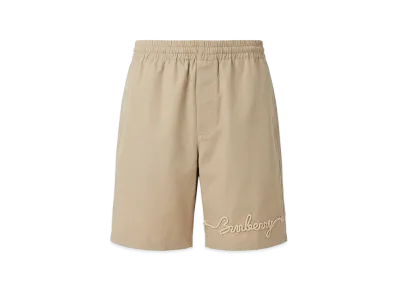 Burberry Nautical Style Logo Shorts "Beige"