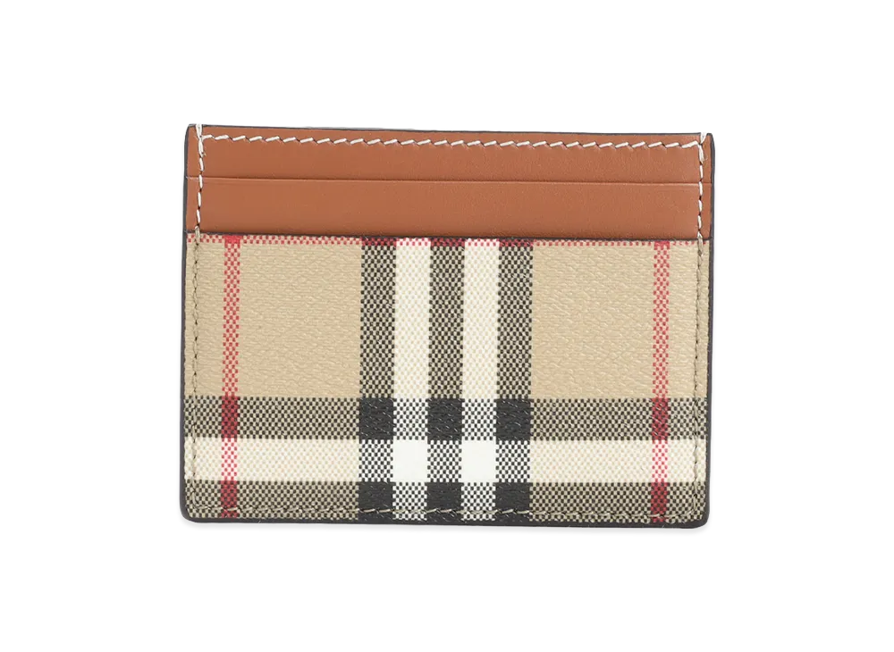 Burberry Sandon Credit Card Case "Checked"