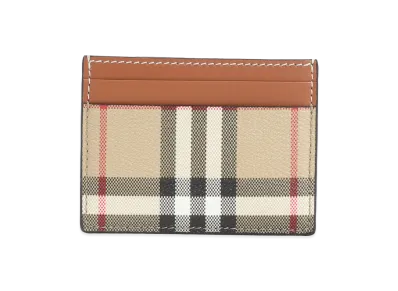 Burberry Sandon Credit Card Case "Checked"