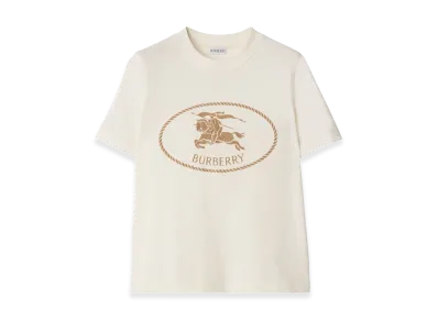 Burberry Women's Cotton T-Shirt "White"