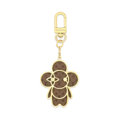Louis Vuitton Vivienne Xmas Bag Charm "Dore"