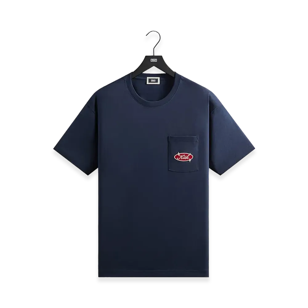 Kith Freeway Logo Pocket Tee "Nocturnal"