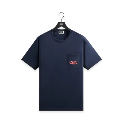 Kith Freeway Logo Pocket Tee "Nocturnal"