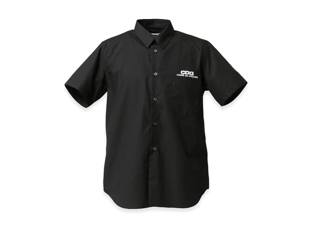 COMME des GARCONS CDG Classic Shirt With Short Sleeve "Black"