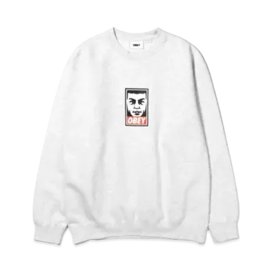 IAB Studio x Obey Beenzino Icon Crew "Ash Grey"