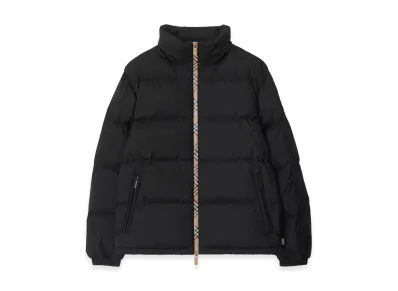 Burberry Checker Tape Snowdon Down Jacket "Black"