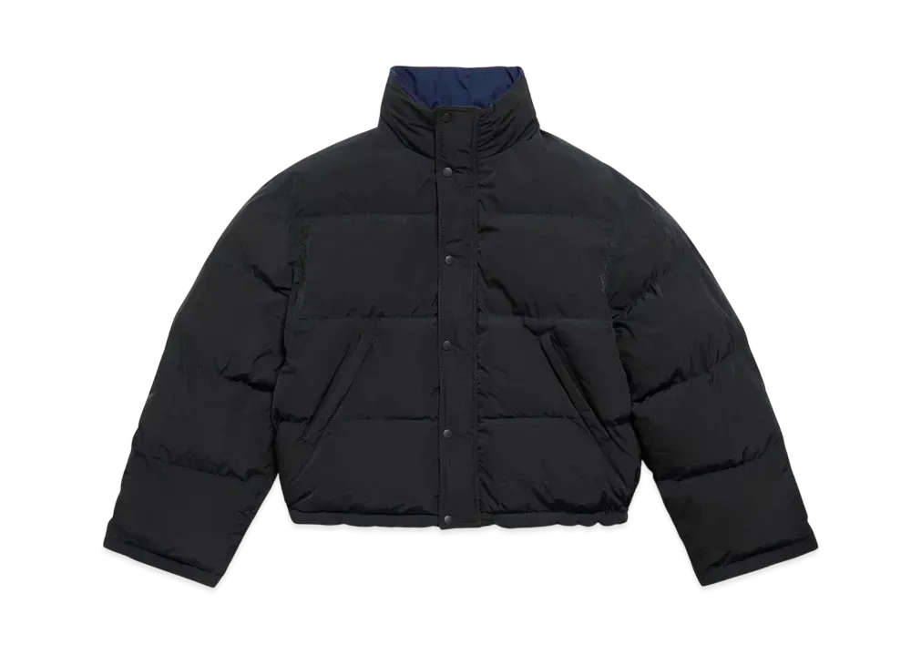 BALENCIAGA Loop Sports Icon Reversible Puffer "Black"